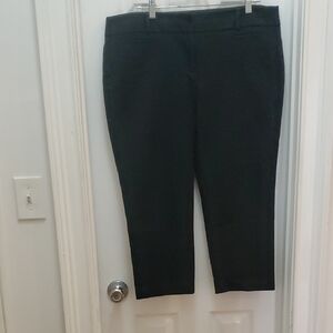 Ann Taylor Loft Black  Detail Trousers